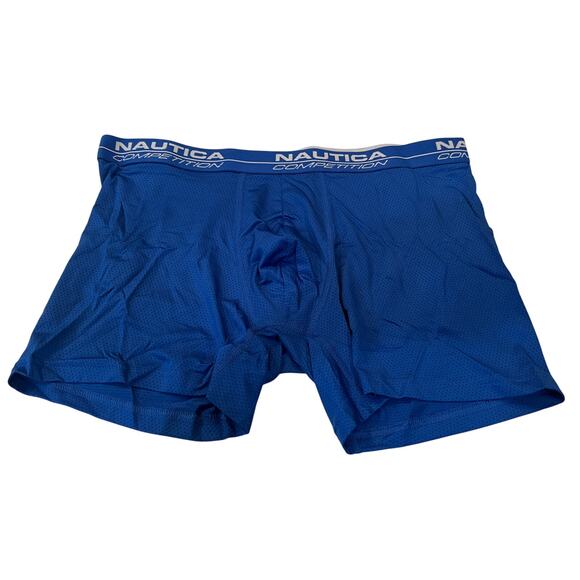 8-10 NAUTICA Competition Men's Mesh Boxer Briefs 3-Pack Large - Picture 2 of 8